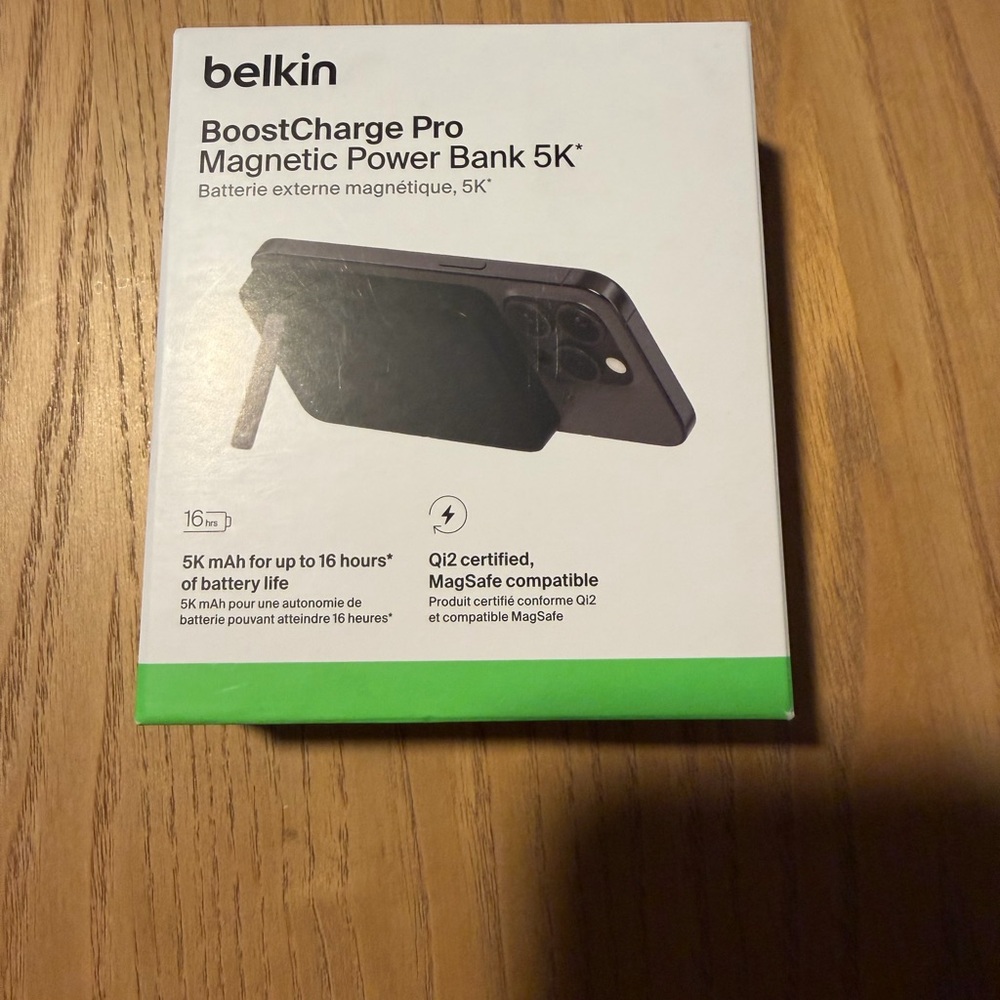 Belkin Magnetic Power Bank 5K - Black